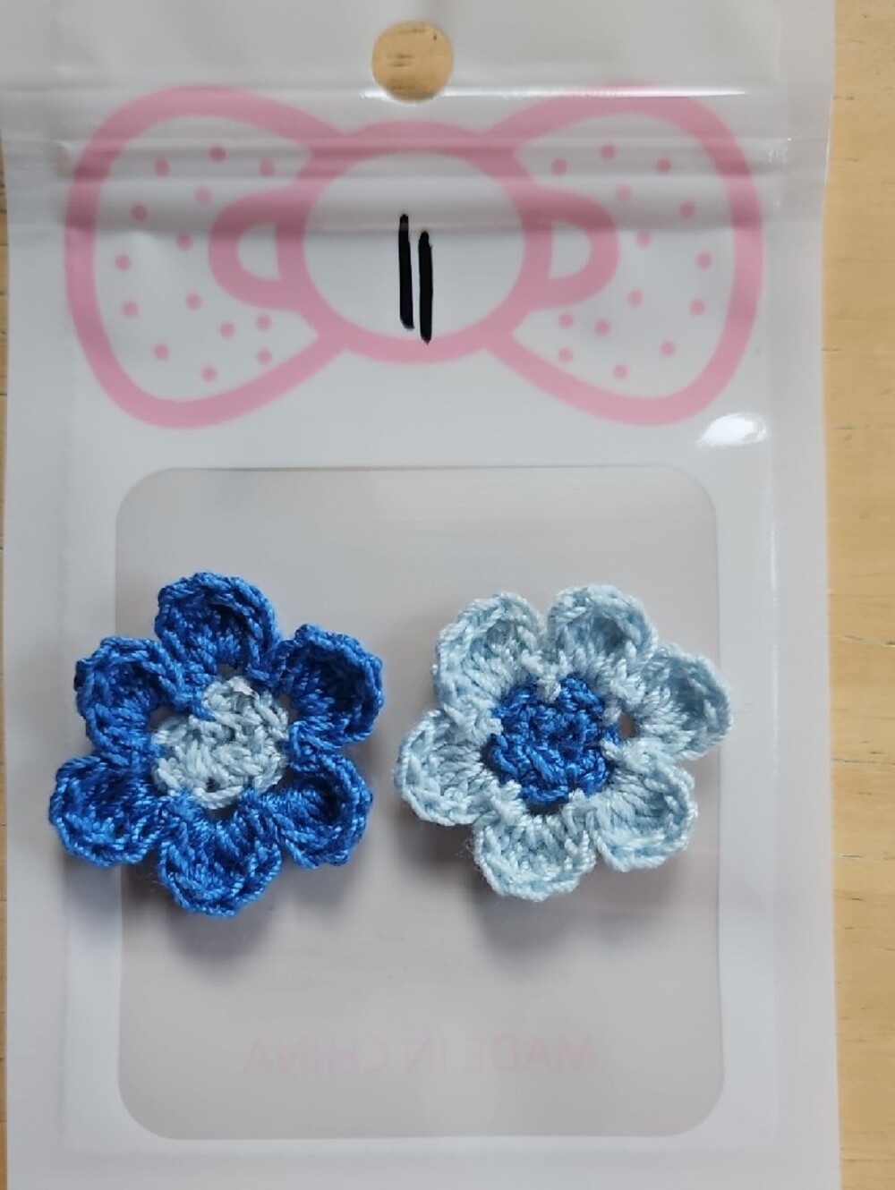 Handmade Crochet Flower Earringd - Picture 13 of 16